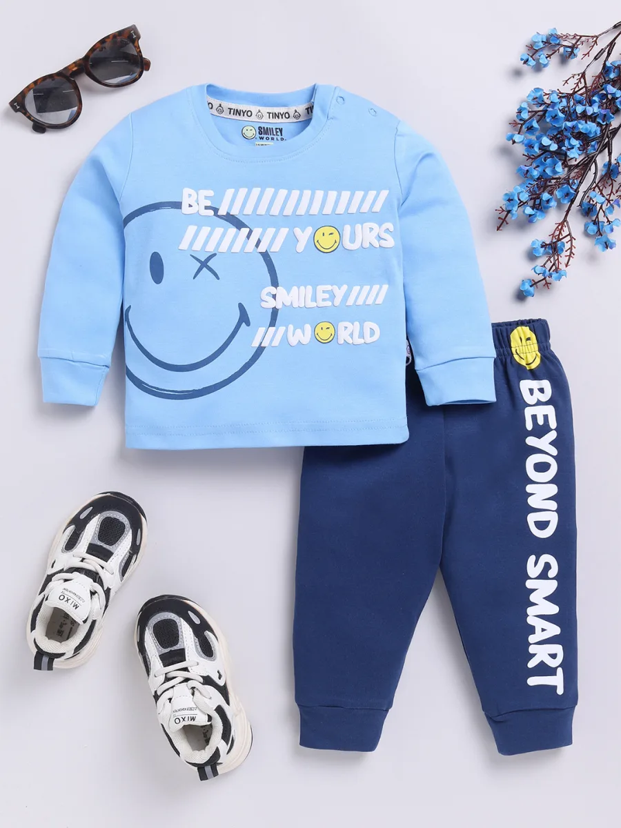Printed T-shirt And Joggers