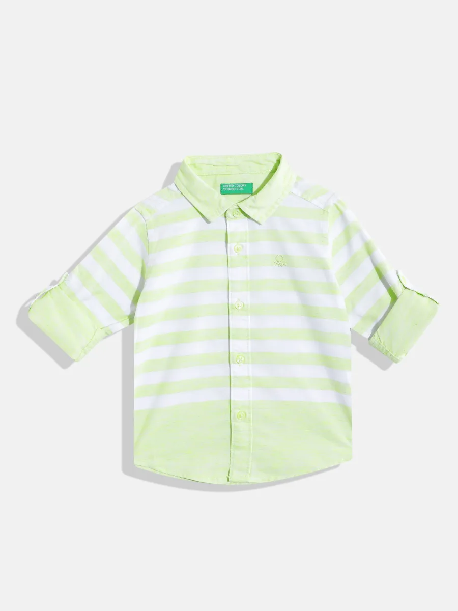 Boys Striped Casual Shirt