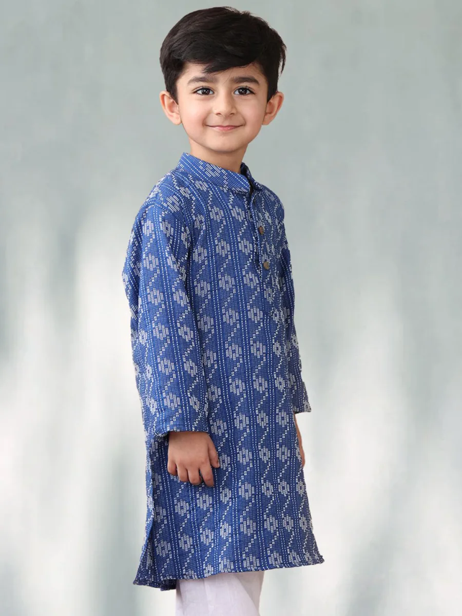 Boys Cotton Printed Kurta