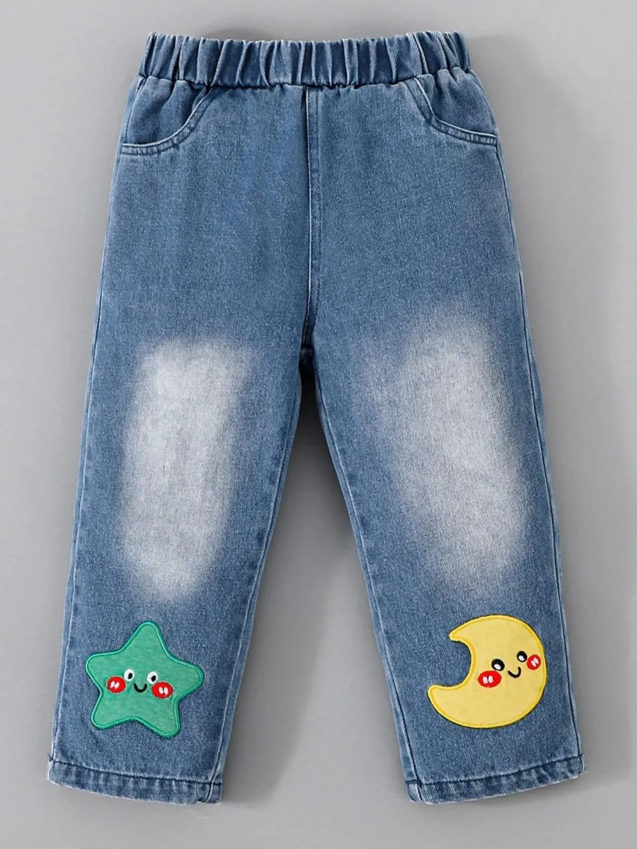 Boys Regular Fit Mid-Rise Jeans