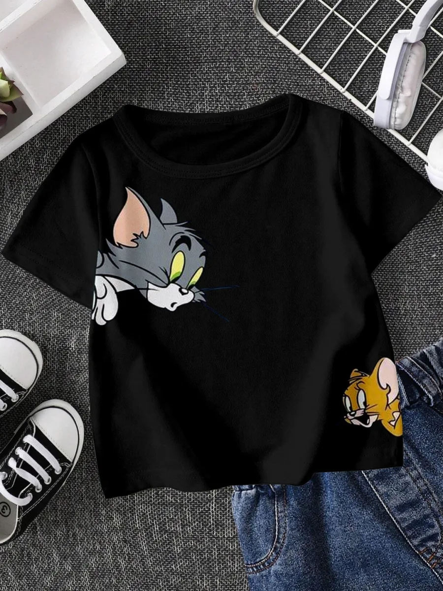 Tom & Jerry Printed T-shirt