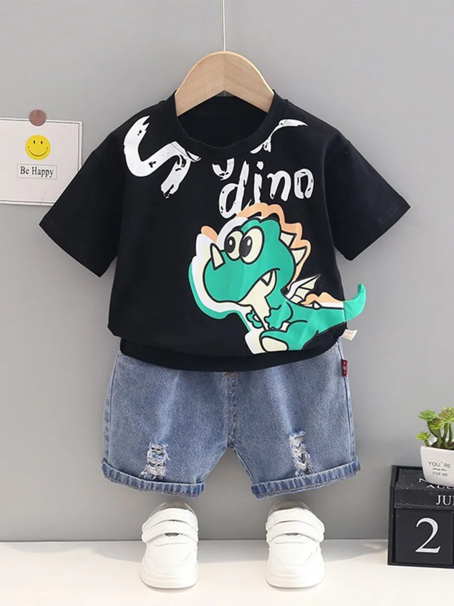 Boys Printed Clothing Set