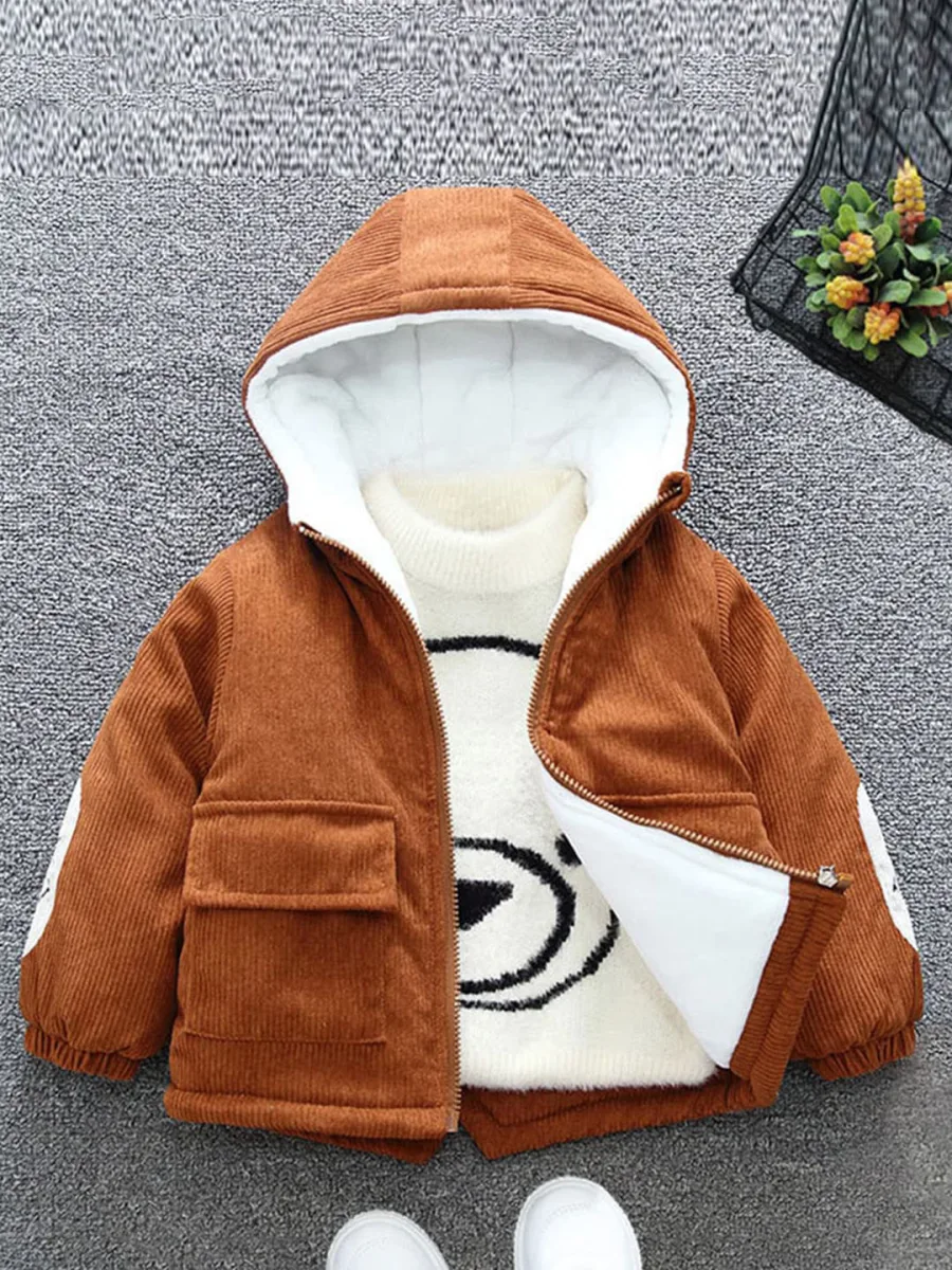 Boys Hooded Tailored Jacket