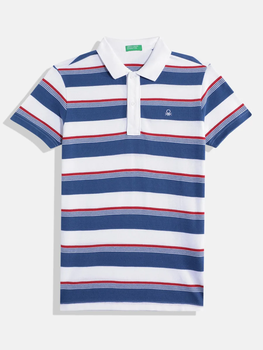 Boys Cotton Polo Collar Tshirt