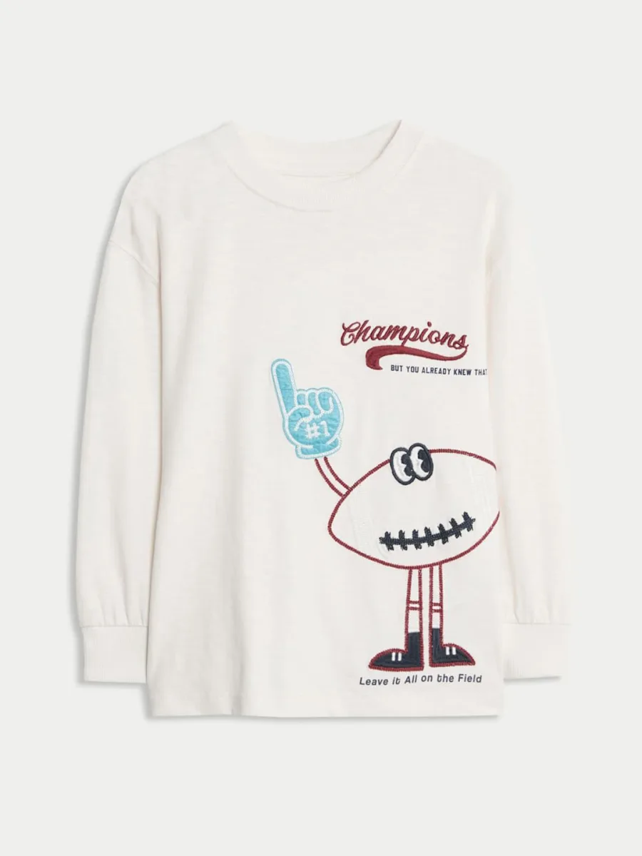 Boys Printed Cotton T-shirt