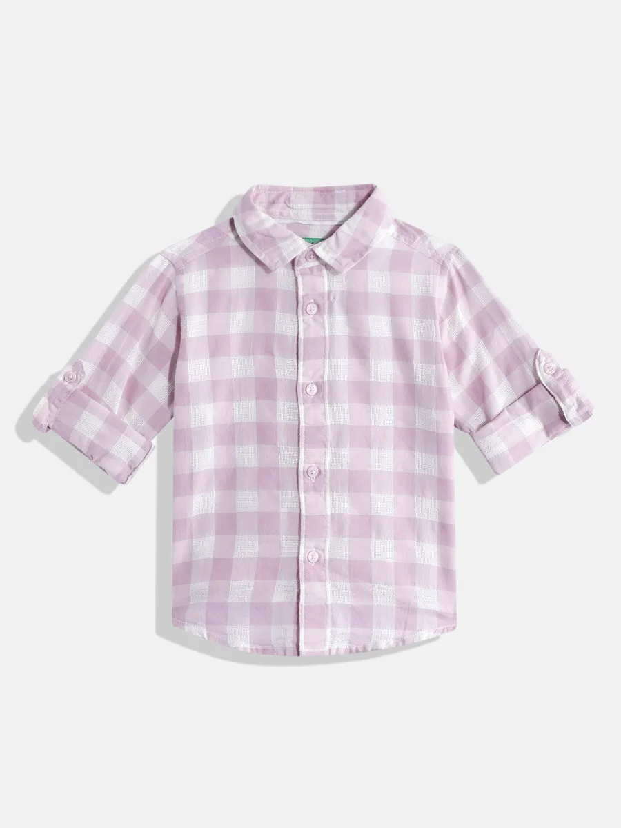 Boys Checked Casual Shirt