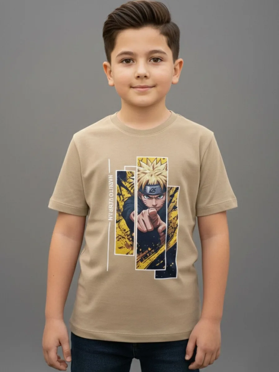 Boys Cotton Blend T-Shirt
