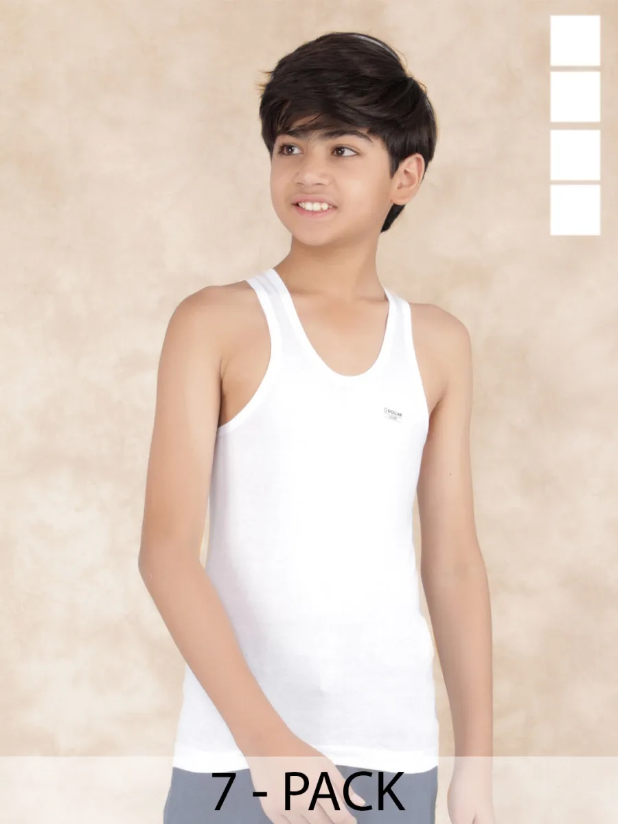 Pack Of 7  Undershirt Vests