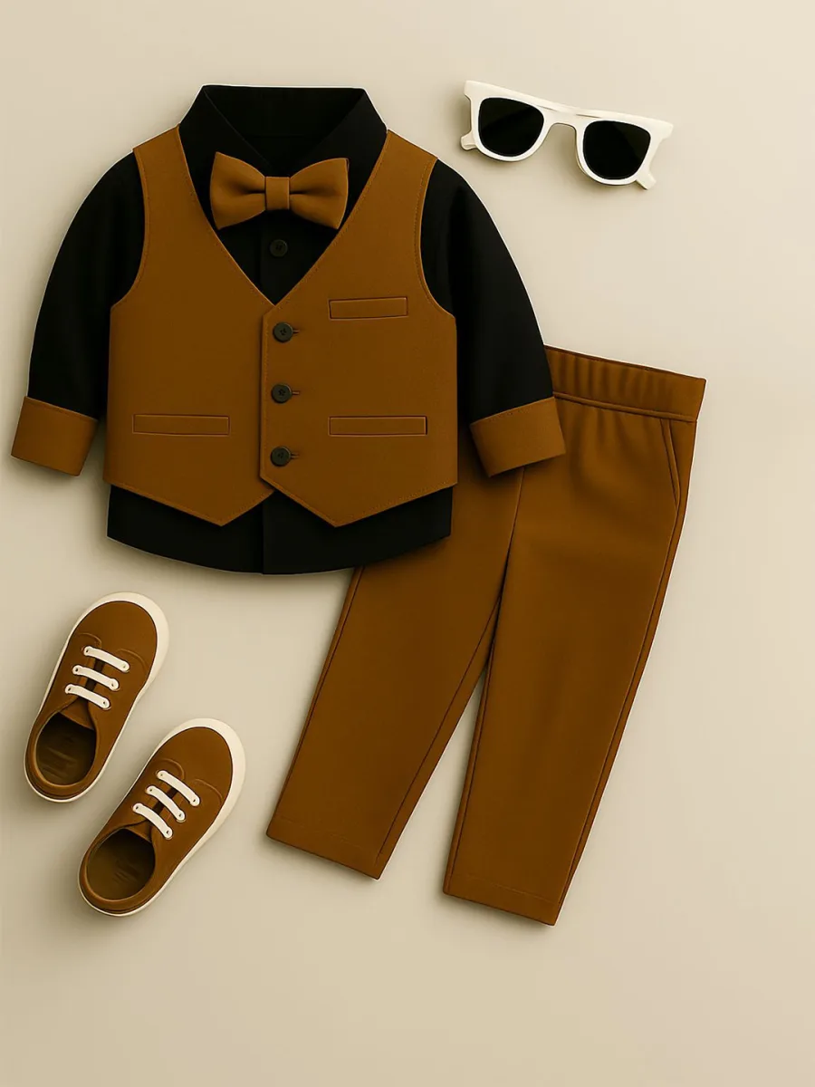 Infant Boys Four-Piece Suit