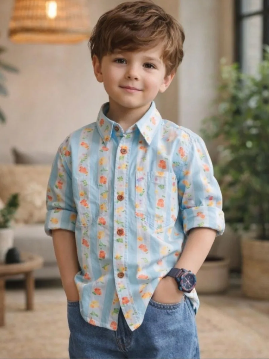 Boys Cotton Shirt