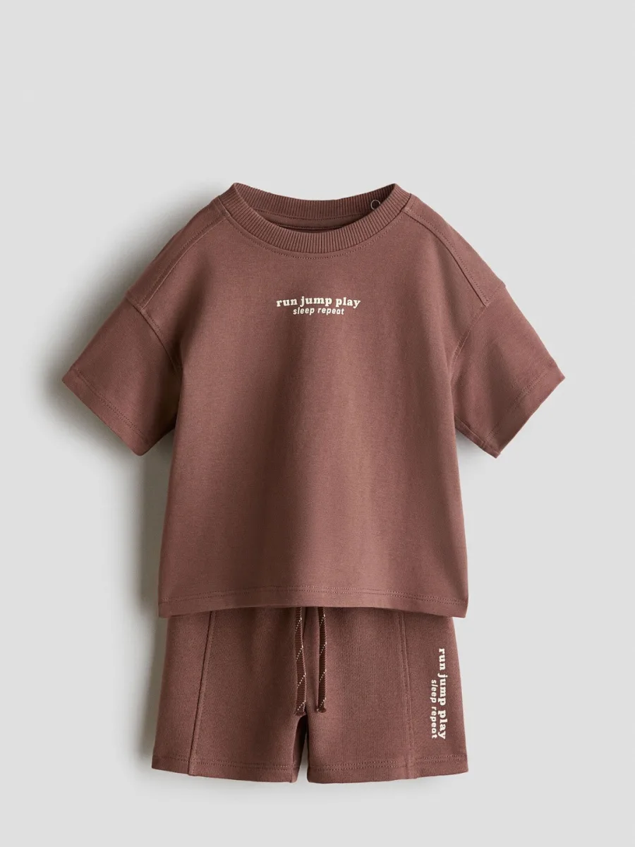 2-Piece T-Shirt And Shorts Set