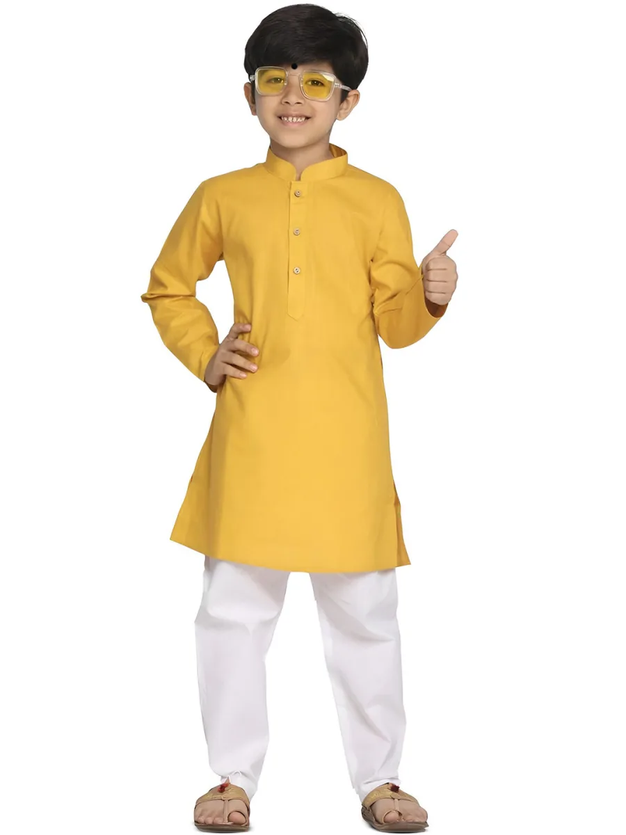 Mandarin Collar Straight Kurta