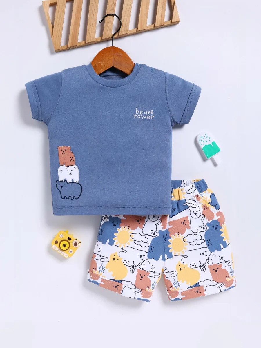 Boys Printed Clothing Set