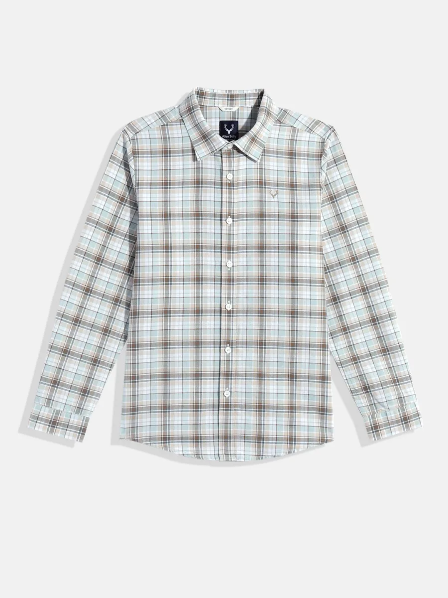 Boys Checked Casual Shirt