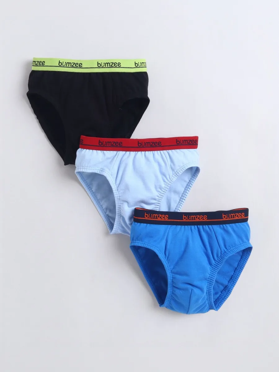 Boys Pack of 3 Cotton Briefs