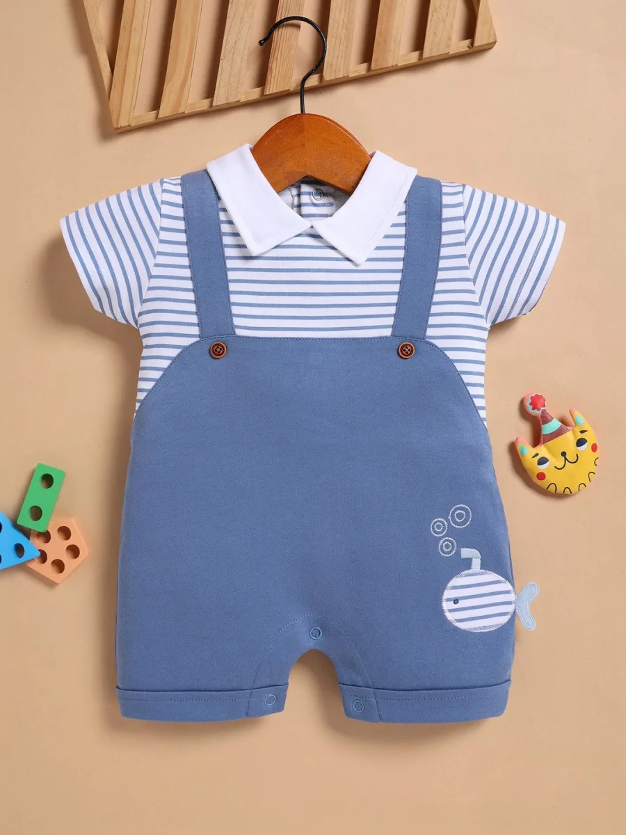 Boys Cotton Rompers