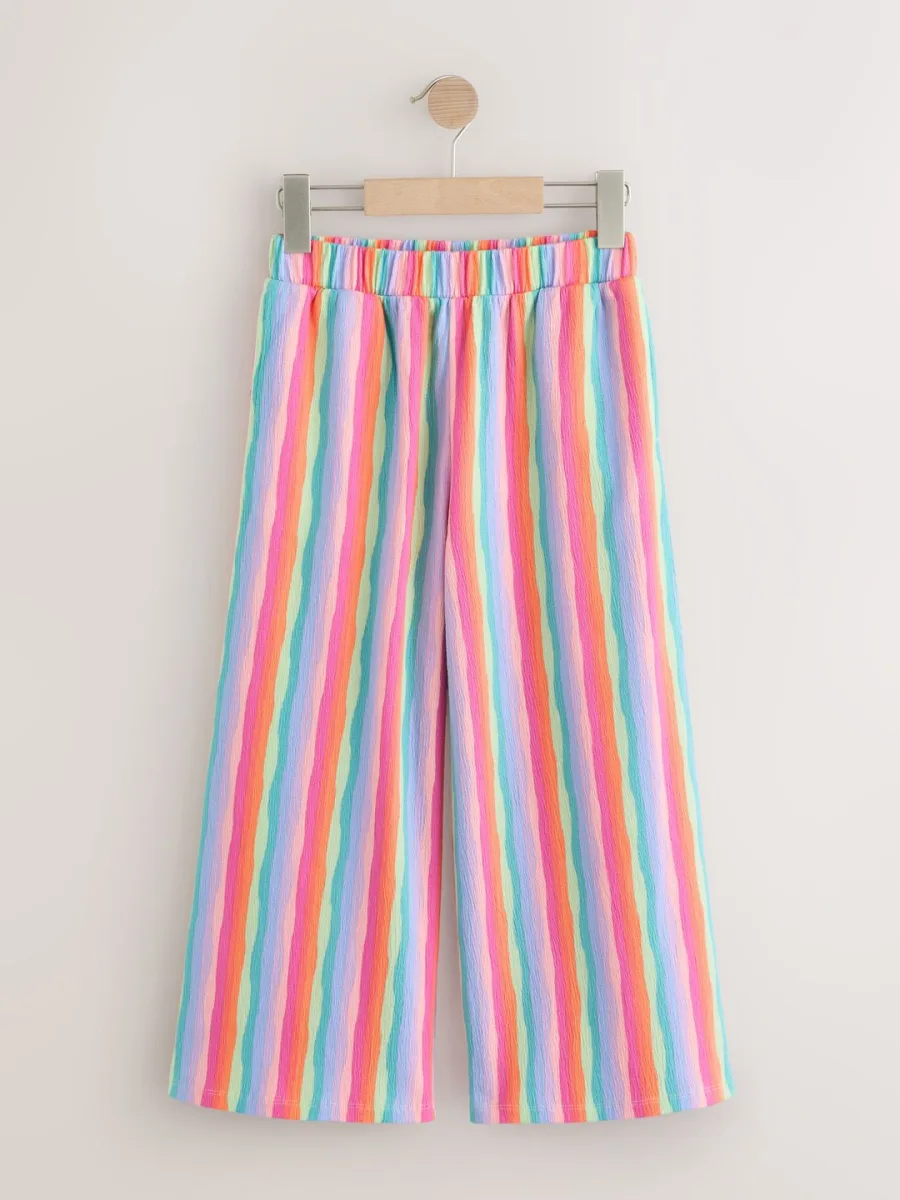 Girls Striped Trousers