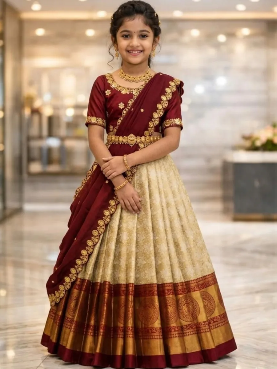 Ready to Wear Lehenga Blouse With Dupatta