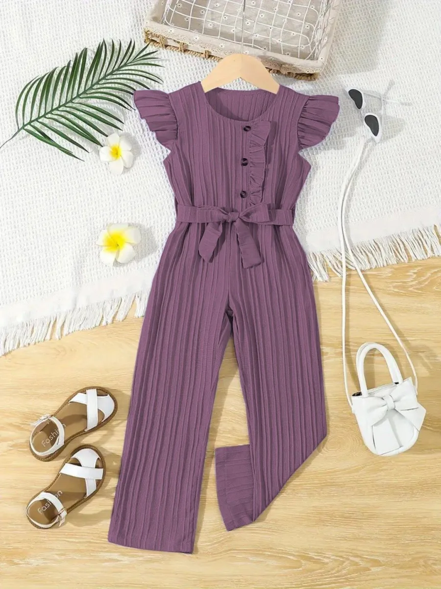Round Neck Basic Jumpsuit