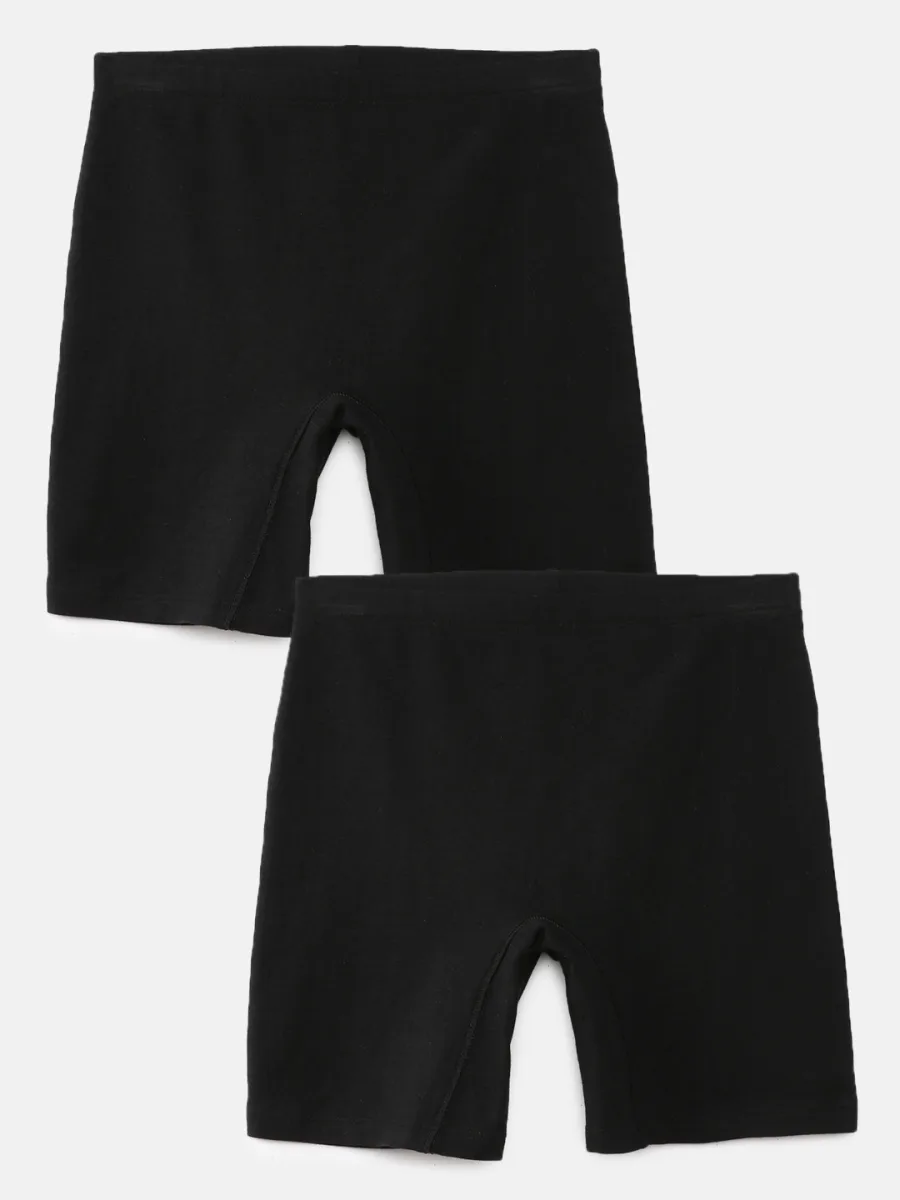 Girls Pack Of 2 Boy Shorts