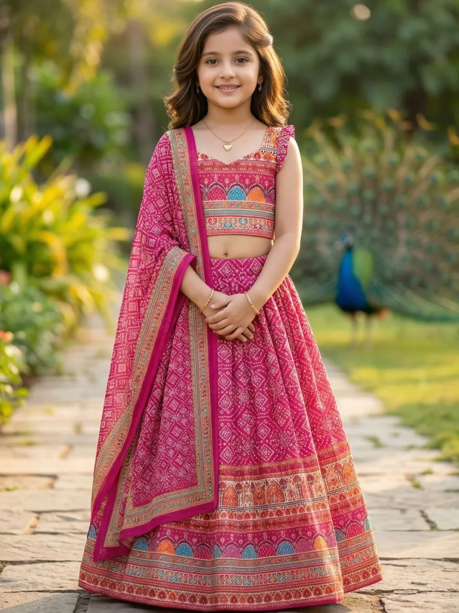 Girls Ready To Wear Lehenga