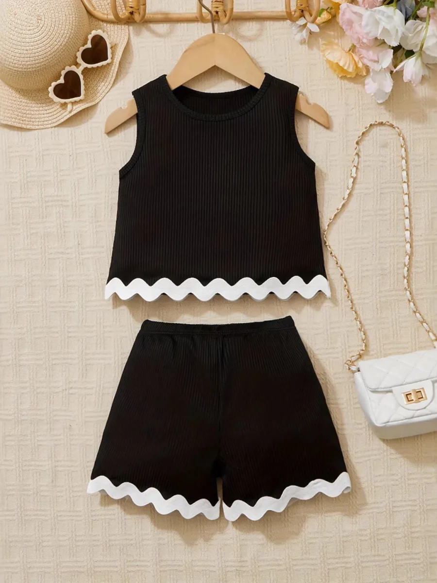Girls Top With Shorts
