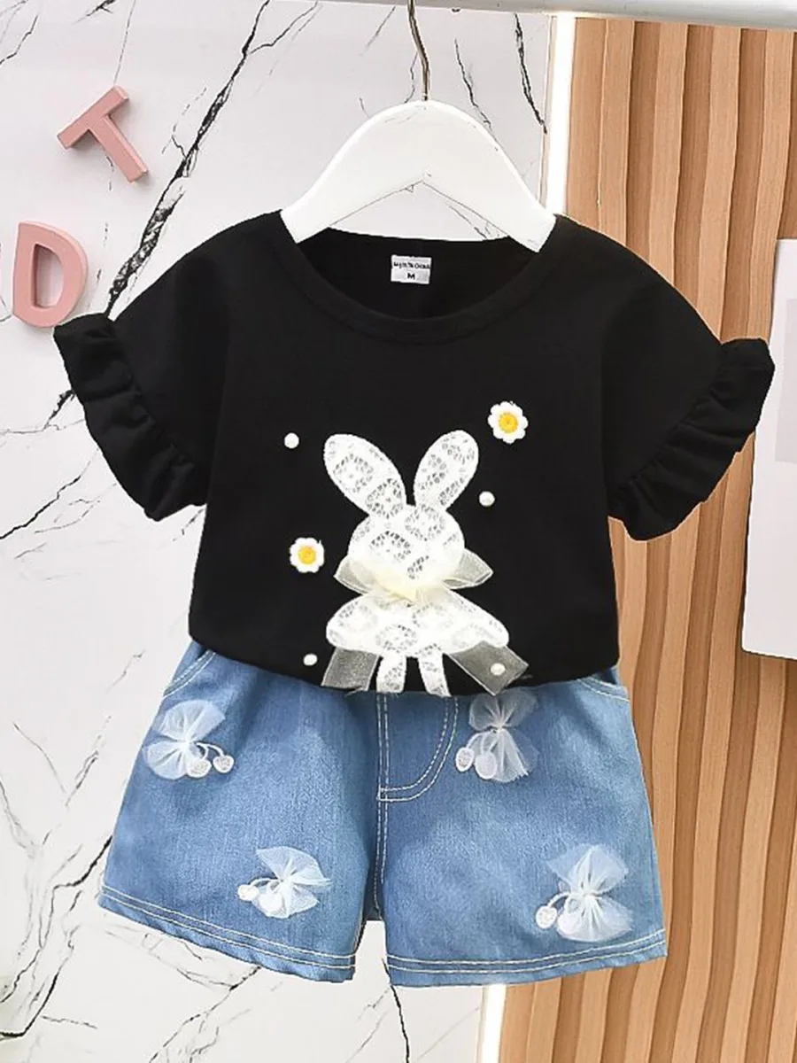 Girls Top with Shorts