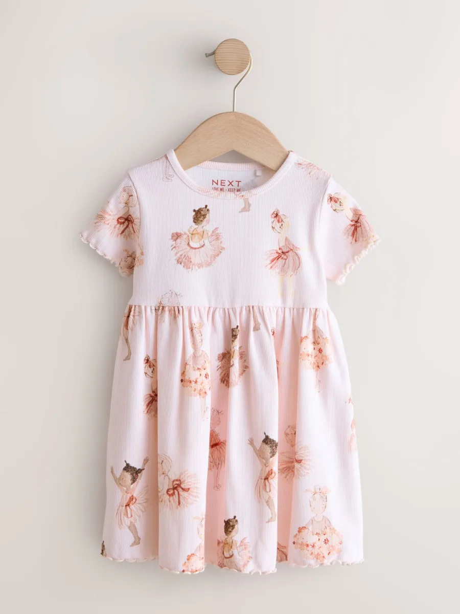 Girls Printed A-Line Dress