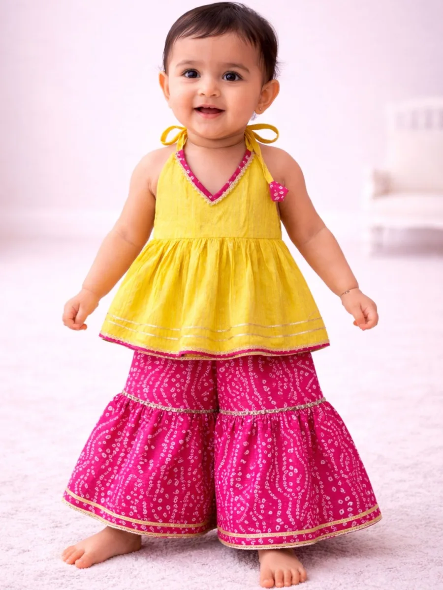 Infant Girls Kurta Set