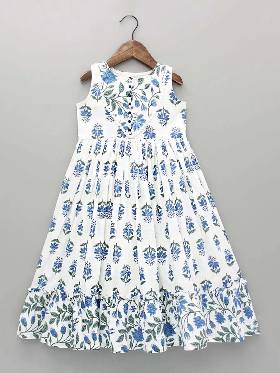 Girls Printed Ethnic Dresses