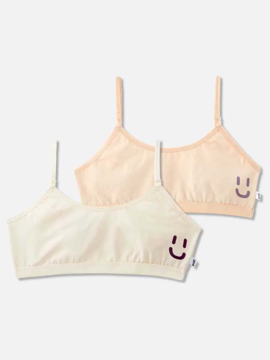 Girls Pack Of 2 Beginners Bra