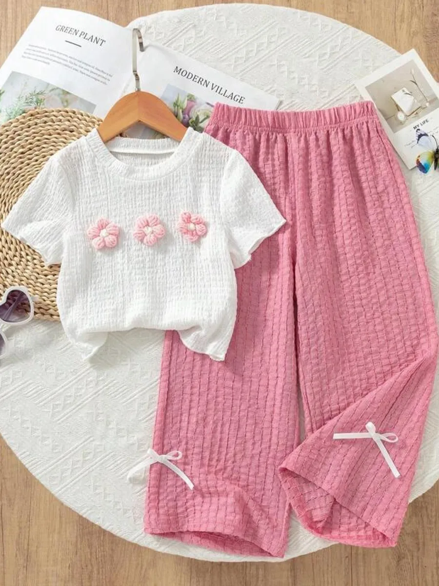 Cotton Blend Clothing Set