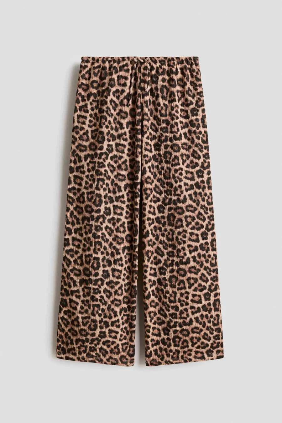 Textured Jersey Trousers
