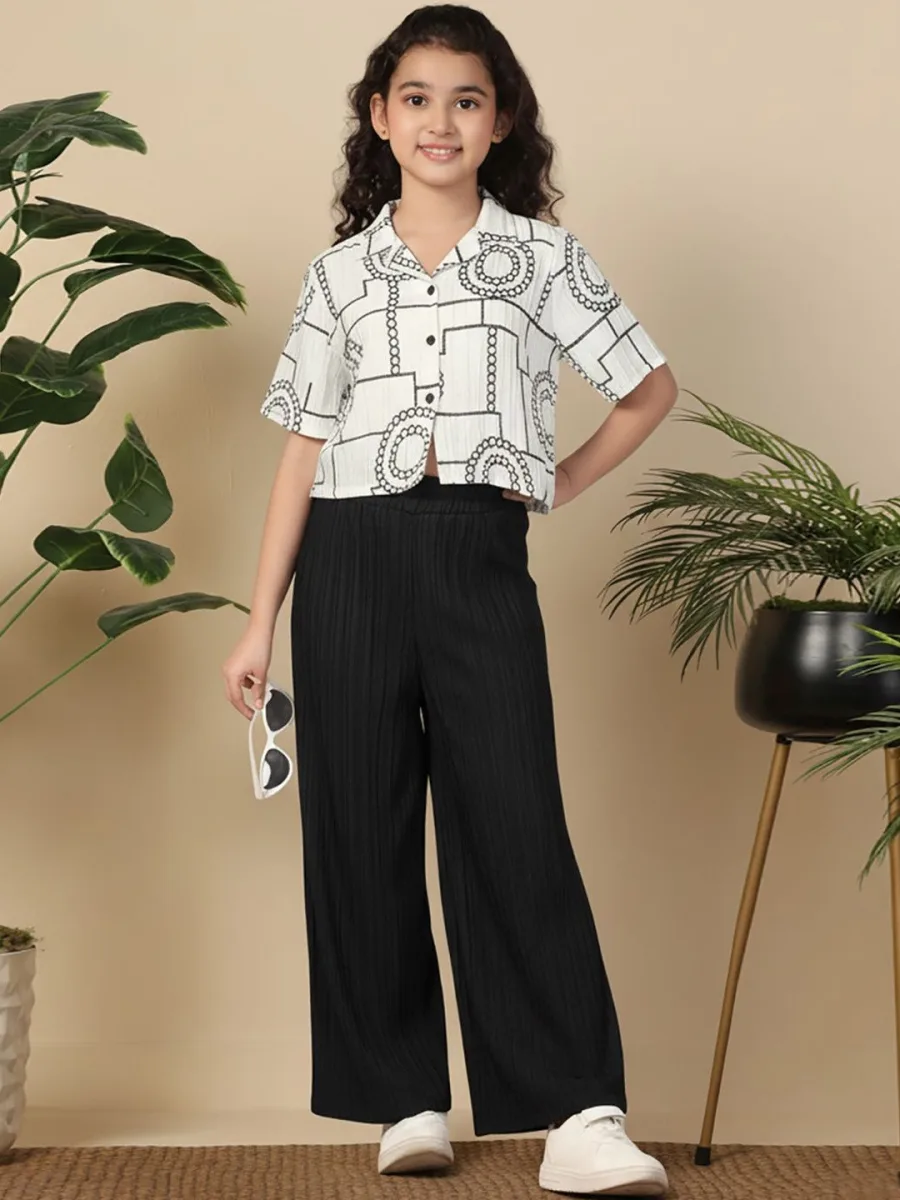 Girls Shirt with Trousers