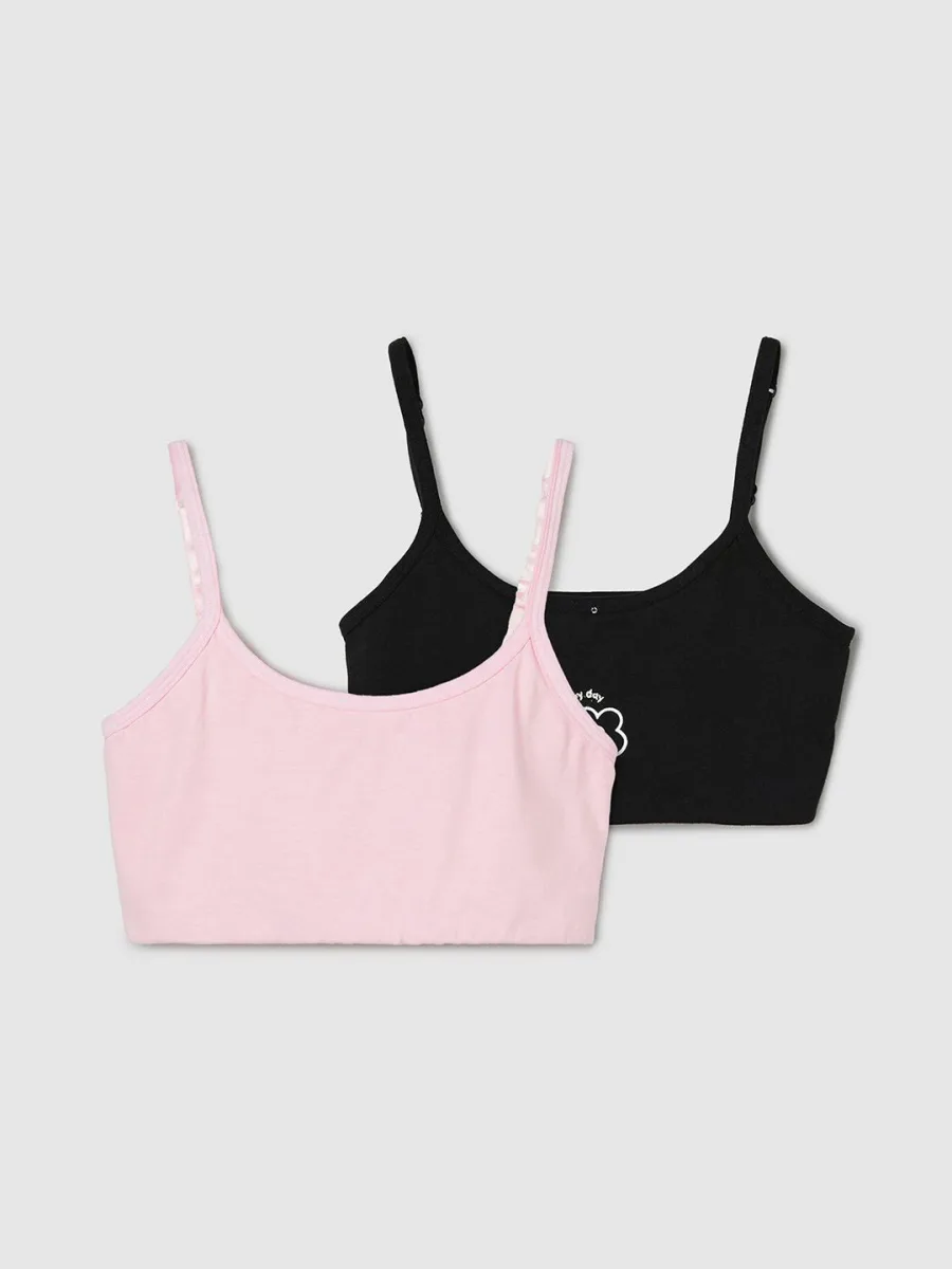 Pack Of 2 Lightly Padded Bra