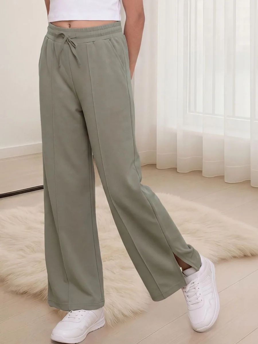 Girls Cotton Track Pants