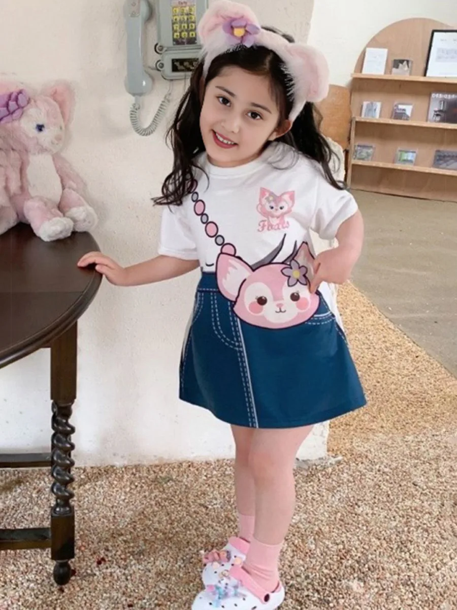 Girls Printed A-Line Dress
