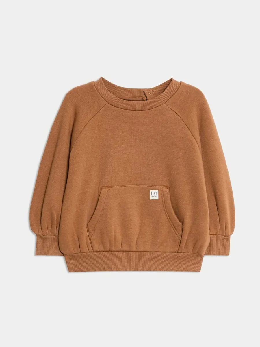 Girls Round Neck Sweatshirt