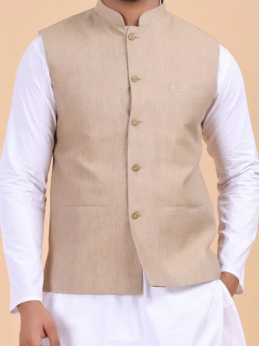 Sleeveless Nehru Jacket