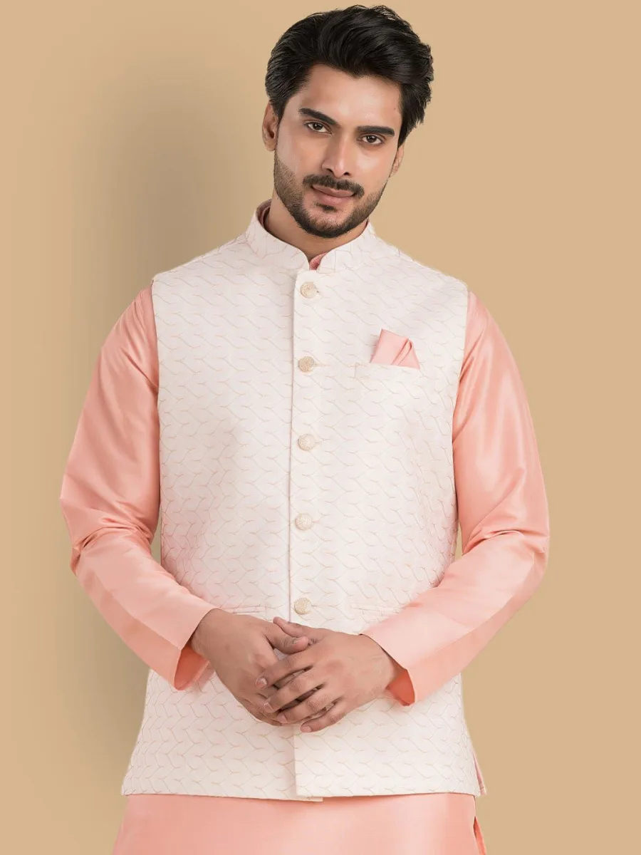 Embroidered Nehru Jacket