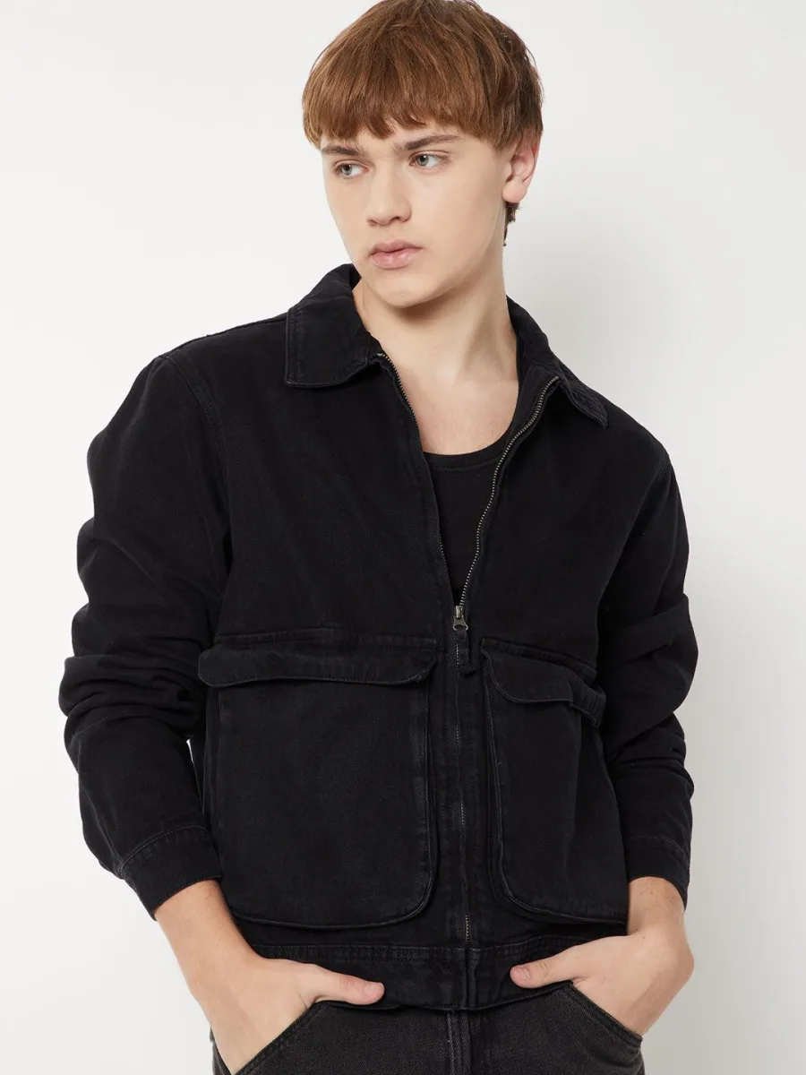 Men Cotton Bomber Jacket