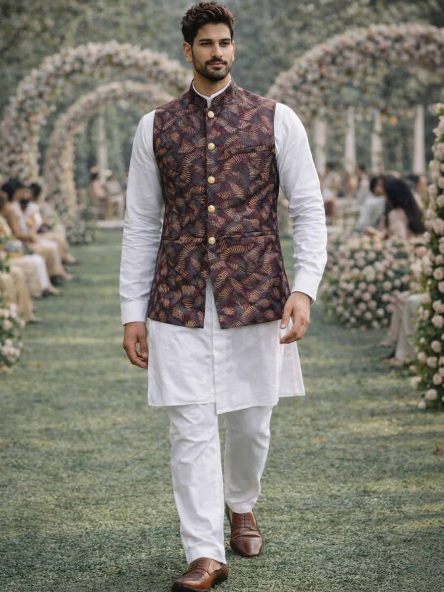 Jacquard Woven Design Jacket