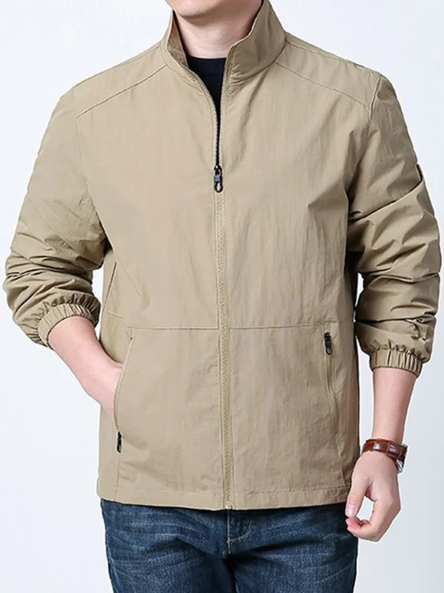 Men Solid Tailored Jacket