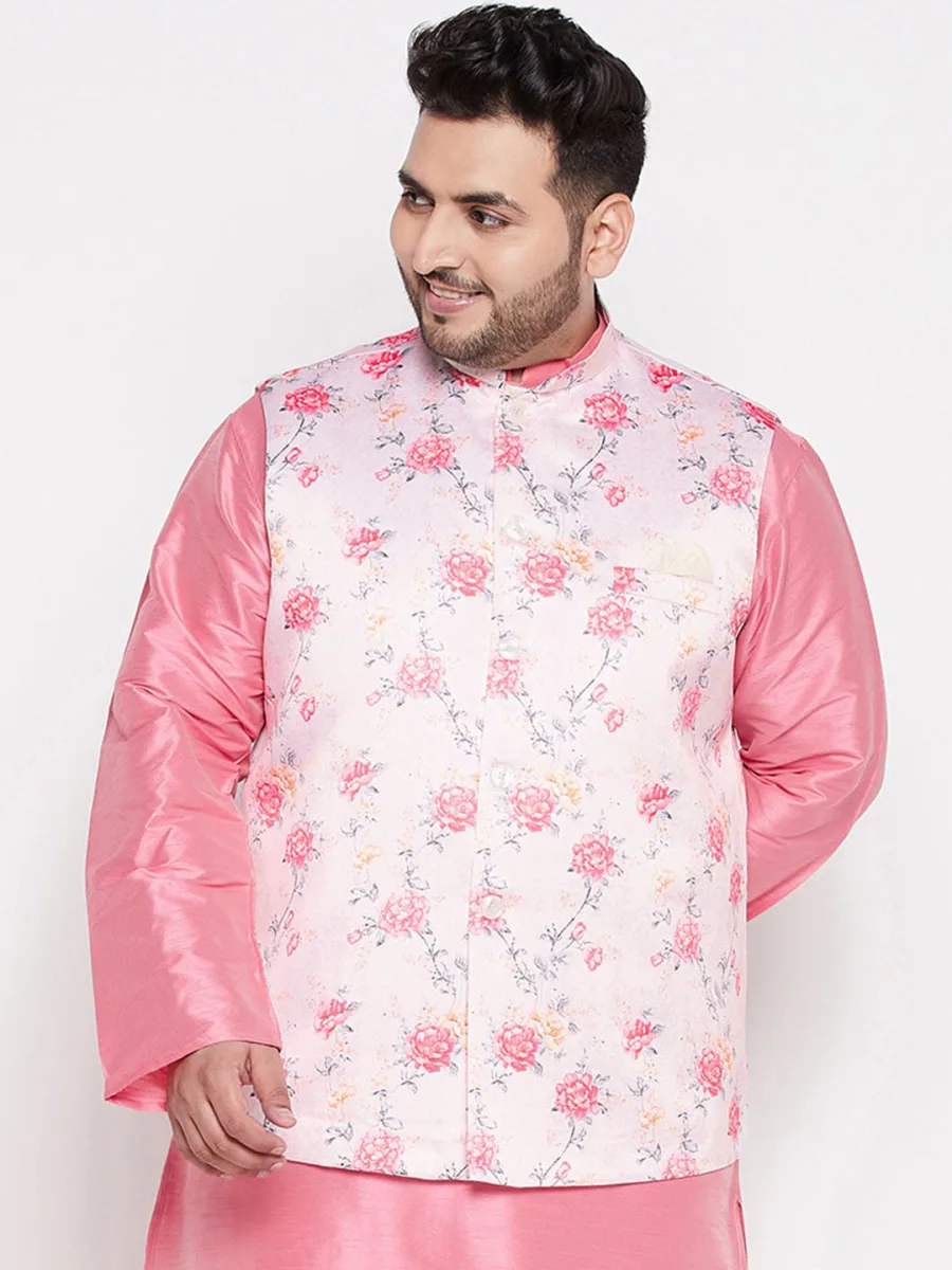 Men Plus Size Nehru Jacket