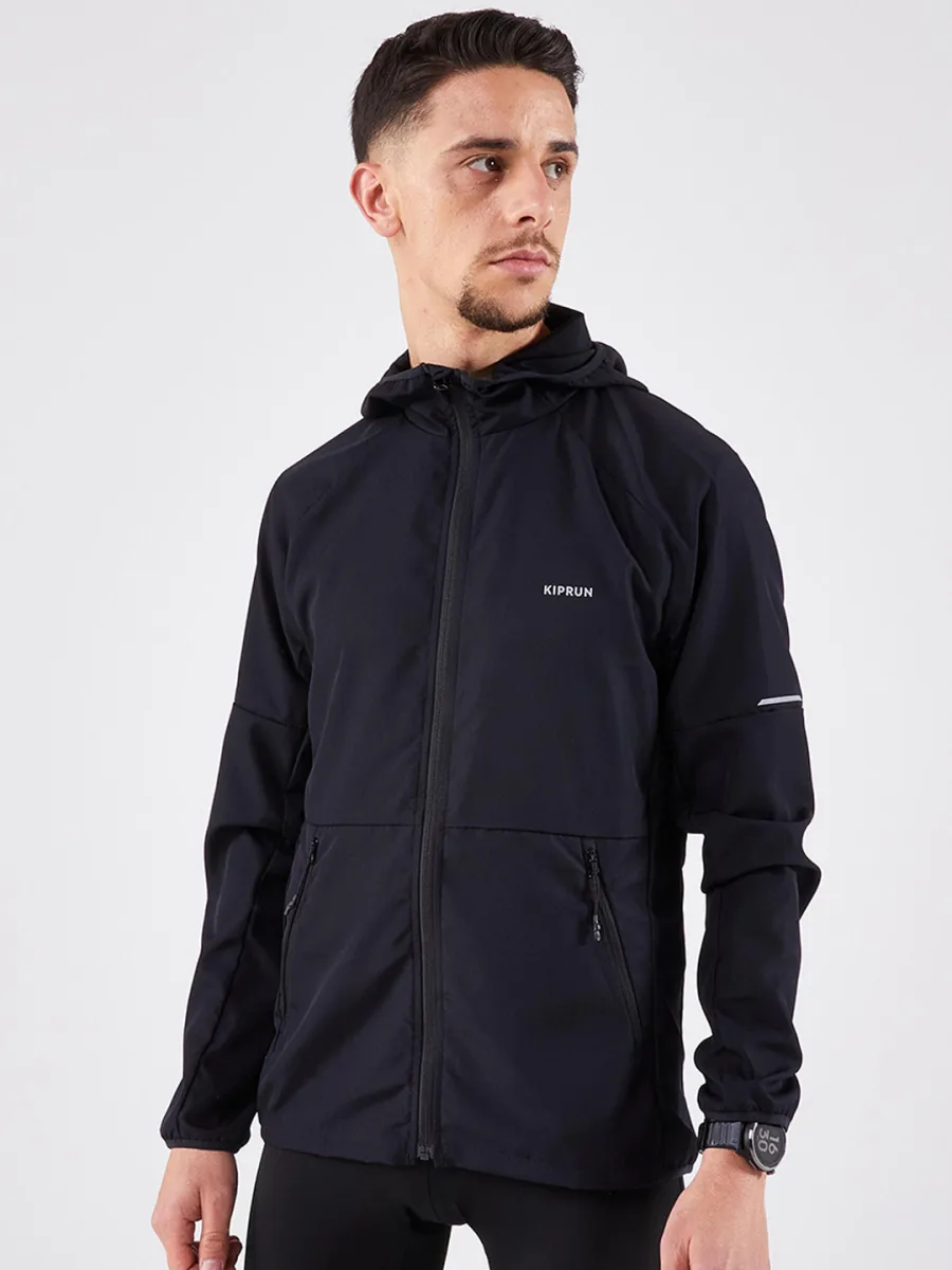 Black Lightweight Windcheater