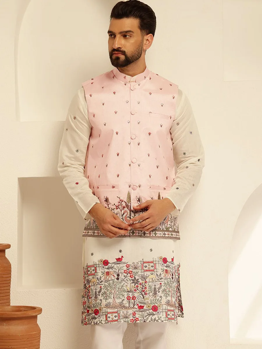 Embroidered Nehru Jacket