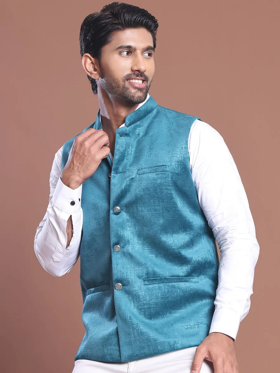 Printed Kurta & Nehru Jacket