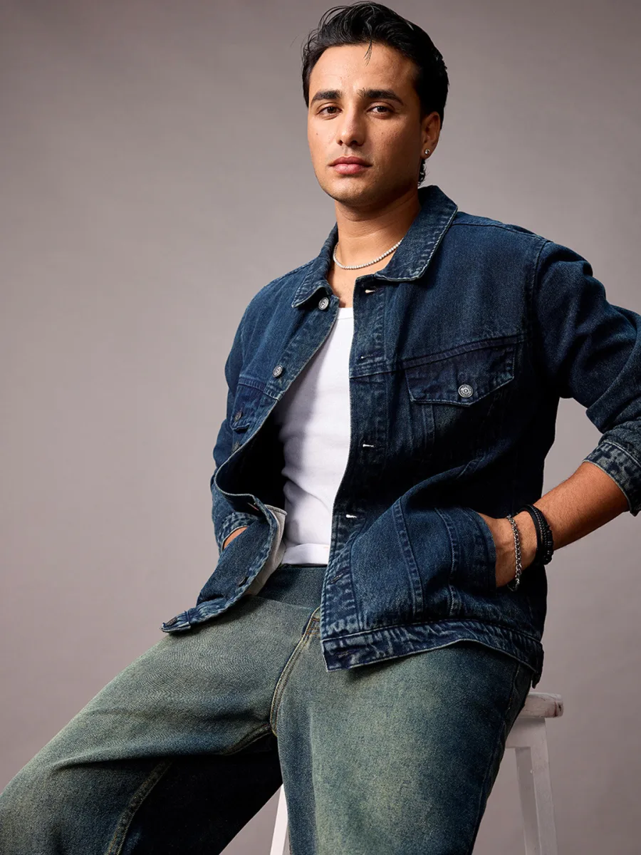 Washed Denim Jacket