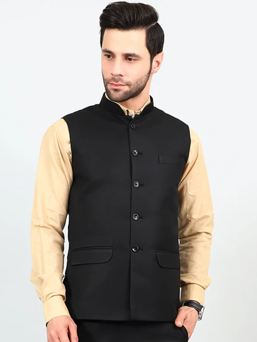 Mandarin Collar Nehru Jackets