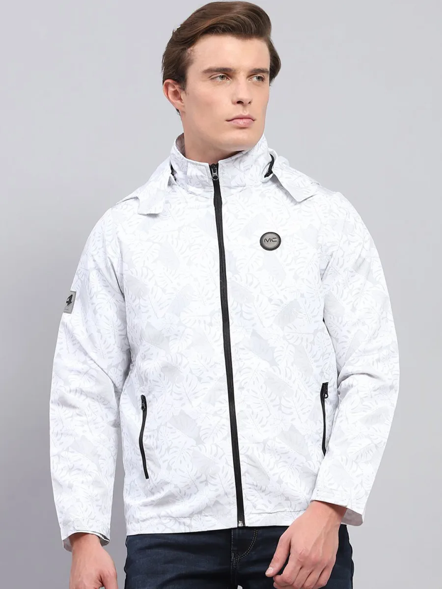 Men Printed Sporty Jacket